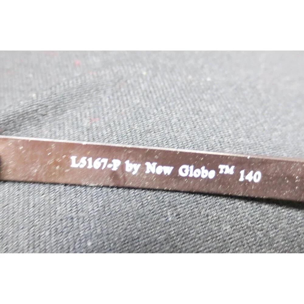 New Globe L5167-P Brown Cat Eye Eyeglasses Frames 55-18-140 Metal Women